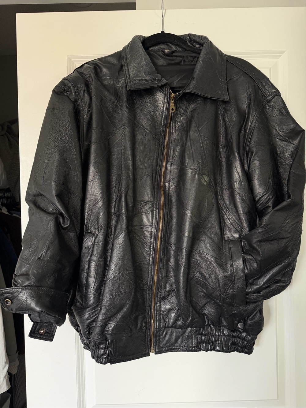 Vintage Genuine Leather Jacket